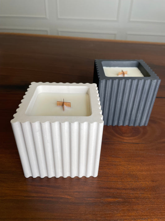 4" x 4" x 4" Container Candle - Winter Woods
